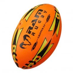 Ram Rugby Gripper 2.0 - Pro Trainer Ball - Fluoro Balls