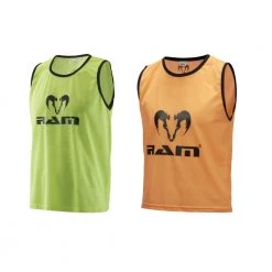 Ram Rugby Training Bibs - Mesh Polyester - Set Of 10 Equipment