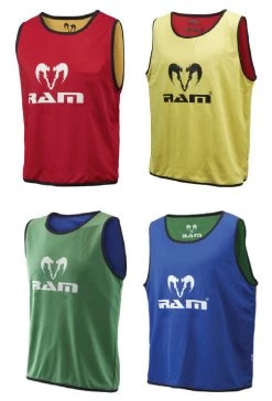 Ram Rugby Reversible Training Bibs - Set Of 10