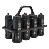 Ram Rugby Equipment 8 Water Bottles & Plastic Carrier Set