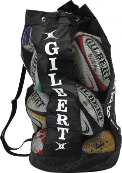 Rugby Ball Bags Gilbert Breathable Ball Bag