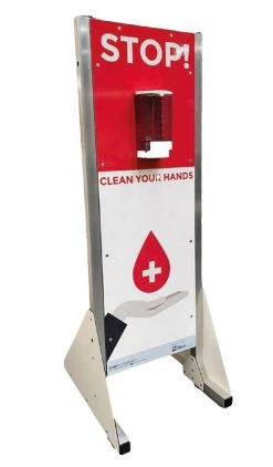 Ram Rugby Free Standing Sanitiser Station
