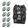 Gilbert Barbarian 2.0 Match Ball Bundle - 10 X Balls And Bag