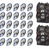 Gilbert G-TR3000 Trainer Ball Bundle - Size 5 - 25 X Balls And 2 Bags