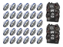 Gilbert G-TR4000 Trainer Ball Bundle - 30 X Balls And 2 Bags