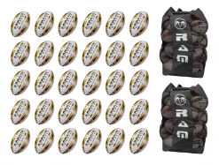 Ram Rugby Gripper 2.0 Pro Trainer Ball Bundle - 30 X Balls And 2 Bags 14 Ram Rugby Gripper 2.0 Pro Trainer Ball Bundle - 30 X Balls And 2 Bags