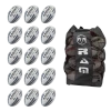 Ram Rugby Raider 2.0 Black Match Ball Bundle - 15 X Balls And Bag 2 Ram Rugby Raider 2.0 Black Match Ball Bundle - 15 X Balls And Bag