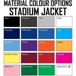 Ram Rugby Stadium Jacket Custom Jackets & Bench Coats