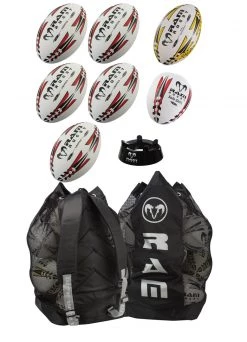 Ram Rugby Home Training Skills Ball Bundle