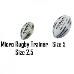 Ram Rugby Micro Rugby - Trainer Ball - Size 2.5 8 Ram Rugby Micro Rugby - Trainer Ball - Size 2.5