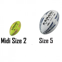 Ram Rugby Balls Midi Rugby Ball - 22cm