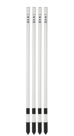 Ram Rugby Safety Corner Poles - Set Of 4 Ground